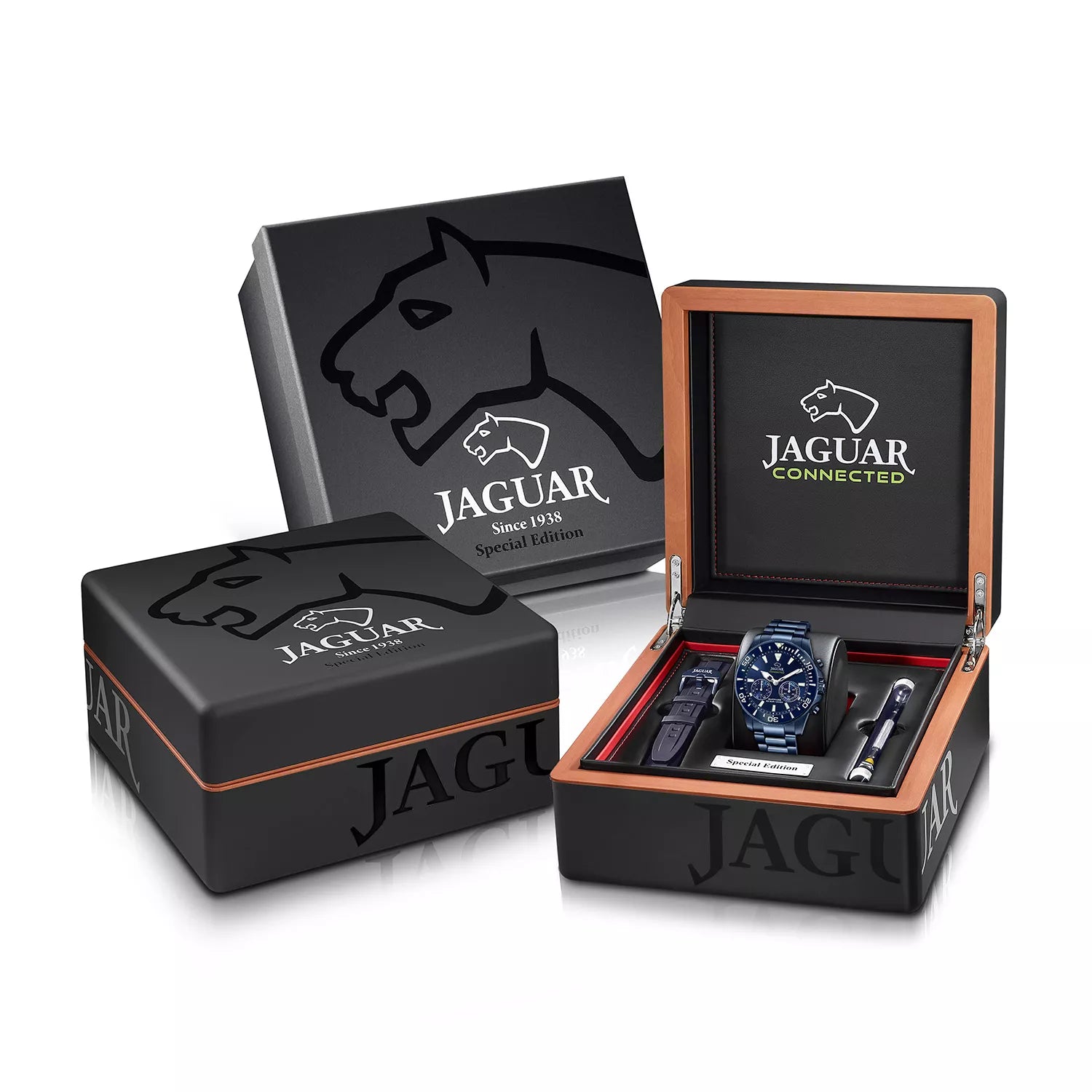 JAGUAR Connected Executive Diver 46mm J930/1 | Sílikon ól fylgir