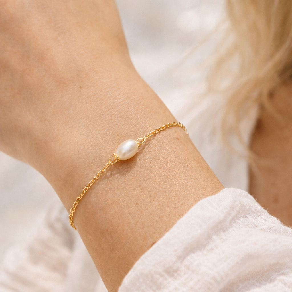 OCEANIA Pernilla gyllt armband