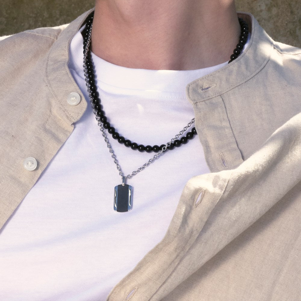 SON Carbon herrahálsmen ●052700