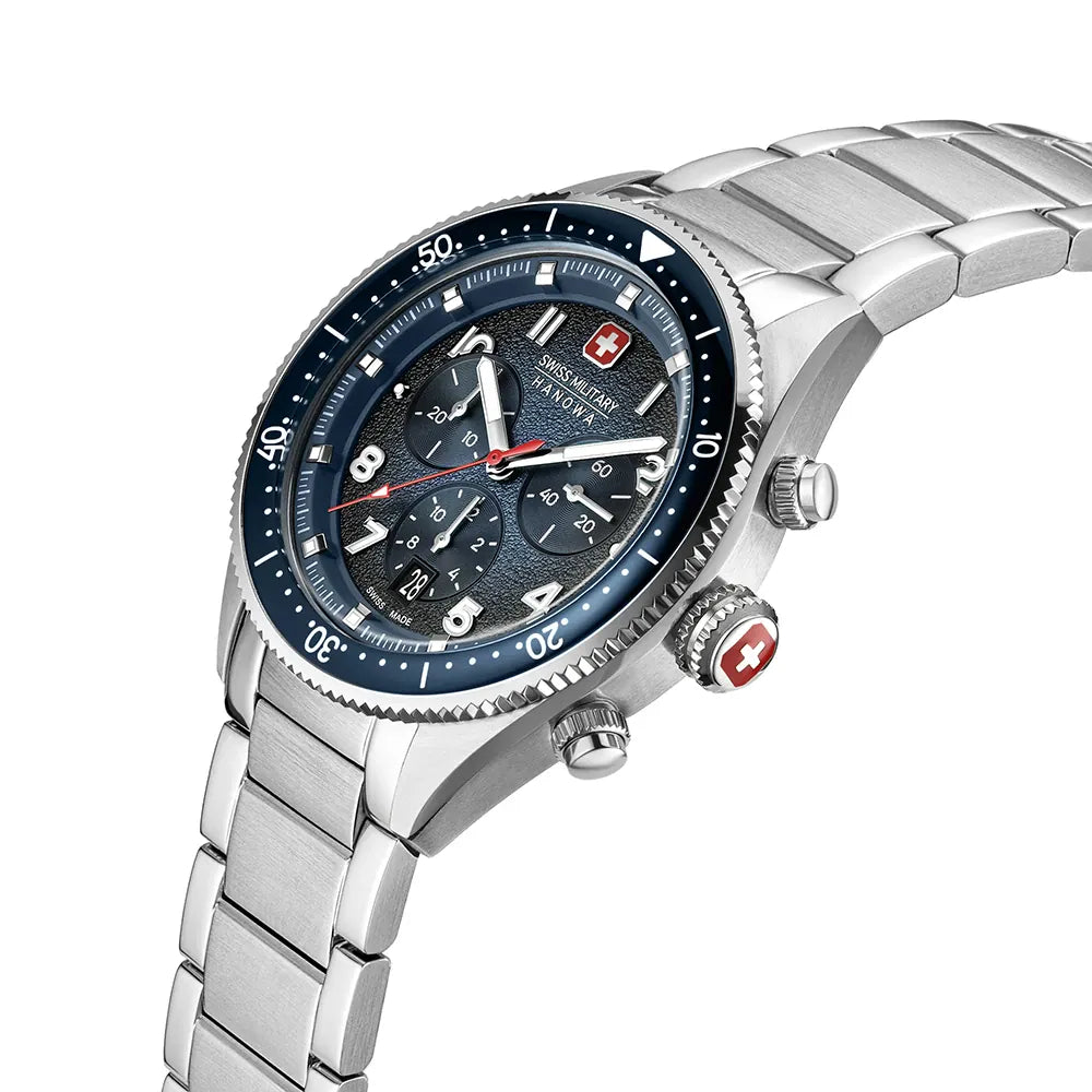 SWISS MILITARY HANOWA Greyhound Chrono 43mm