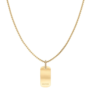 TOMMY HILFIGER Crystals gyllt hálsmen 2780862