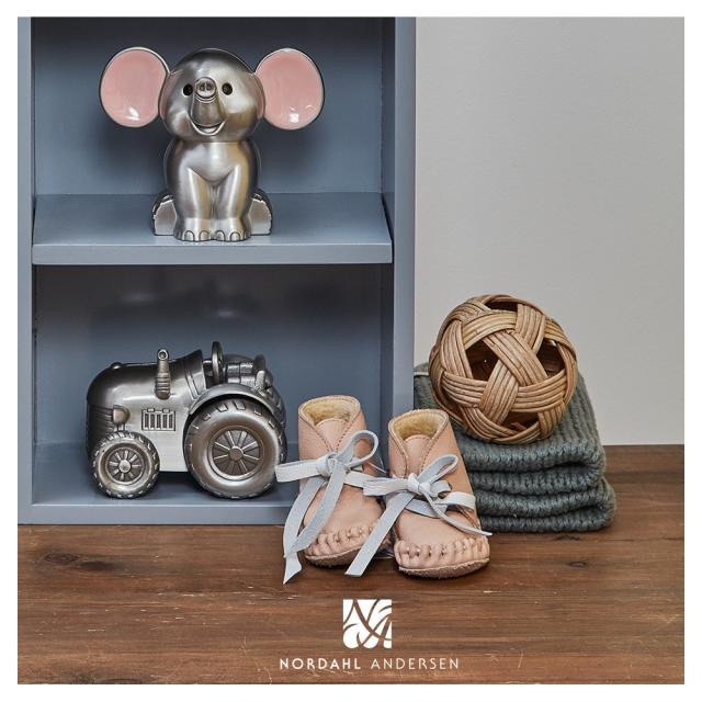 Sparibaukur | Fíll með bleiku