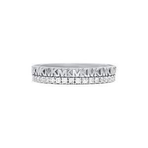 MICHAEL KORS silfurhringur með zirkonia MKC1581