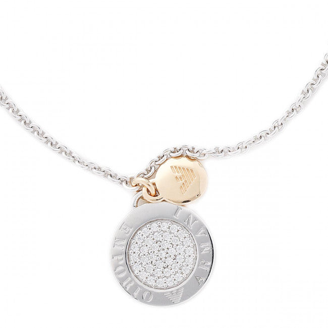 ARMANI silfurarmband með zirkonia