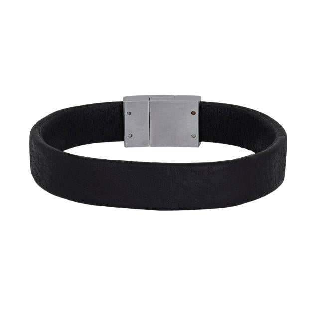 SON svart herraarmband