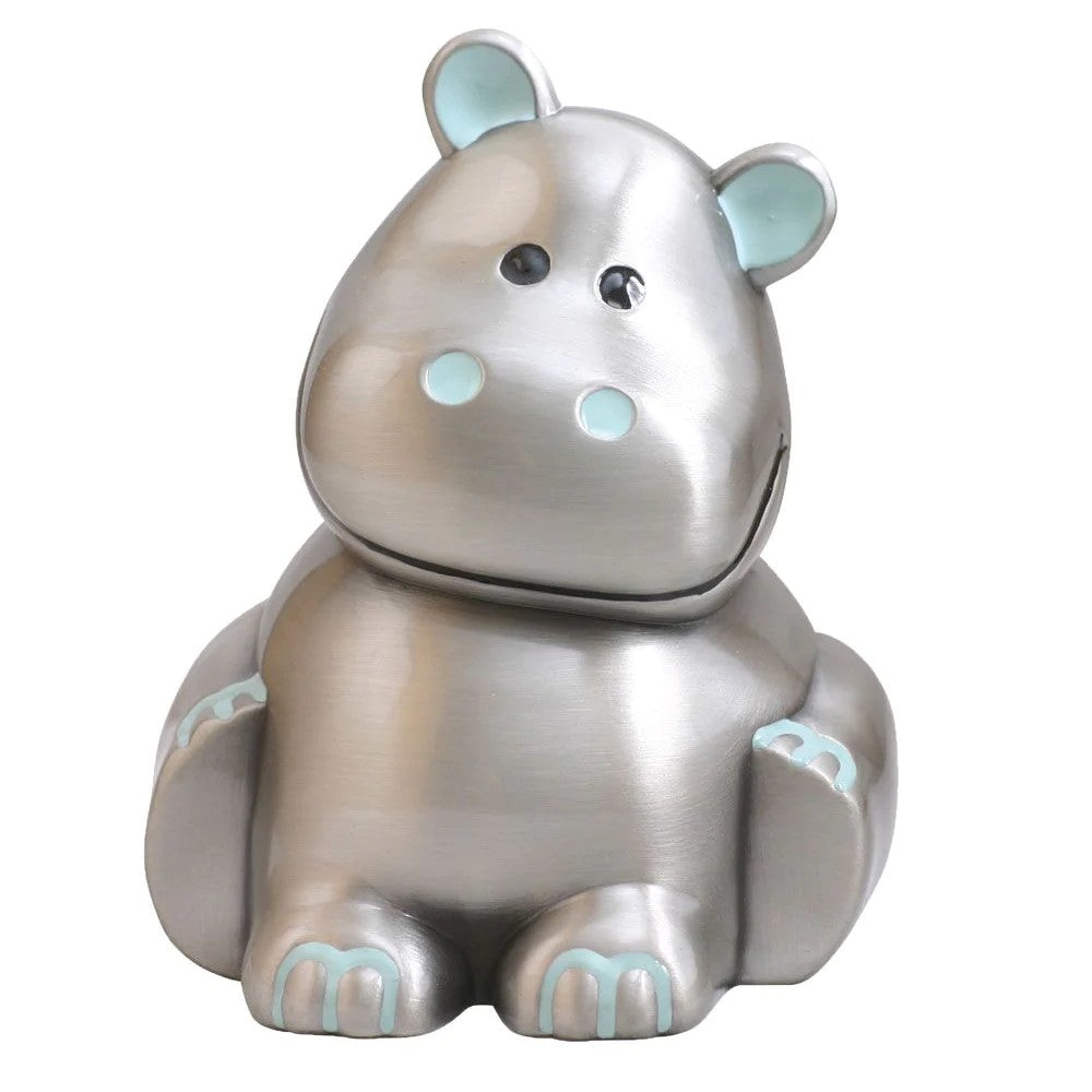 Sparibaukur | Flóðhestur með bláu