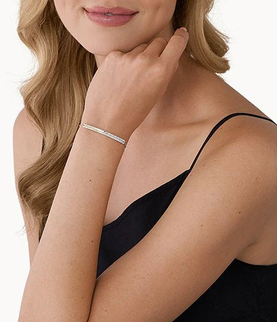 MICHAEL KORS silfurarmband með zirkonia