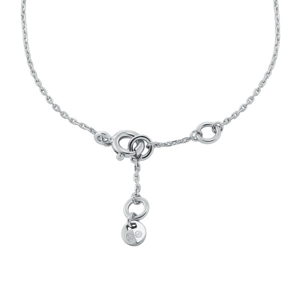 MICHAEL KORS Baguette Heart silfurarmband með zirkonia