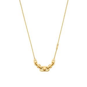 MICHAEL KORS Astor Link gold-plated silver necklace MKC1708