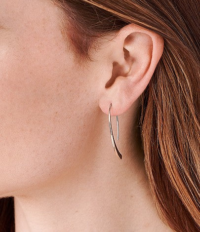 SKAGEN Kariana rósagylltir eyrnalokkar