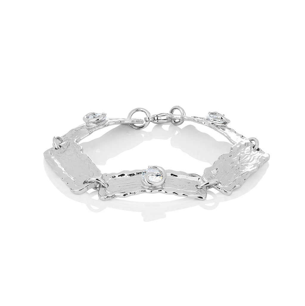 SIGN Fire and Ice bracelet | Silver / Gold-plated