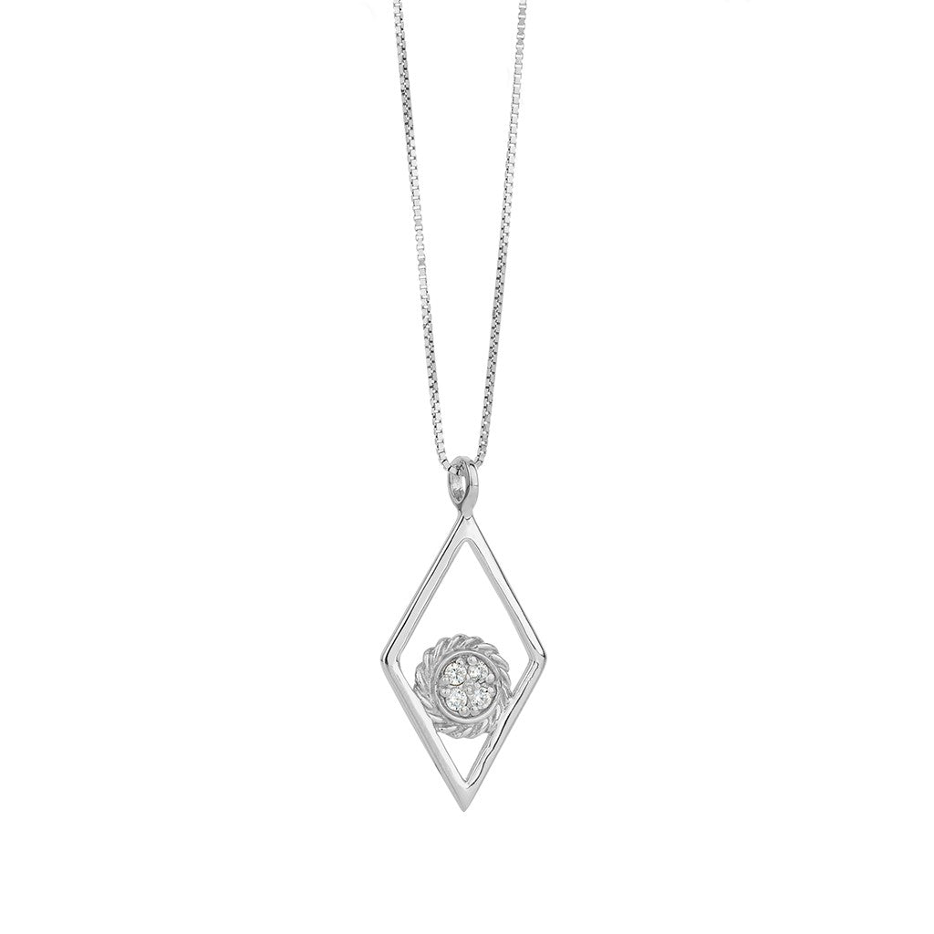 SIGN Katla Upphaf hálsmen | Silfur / Gyllt