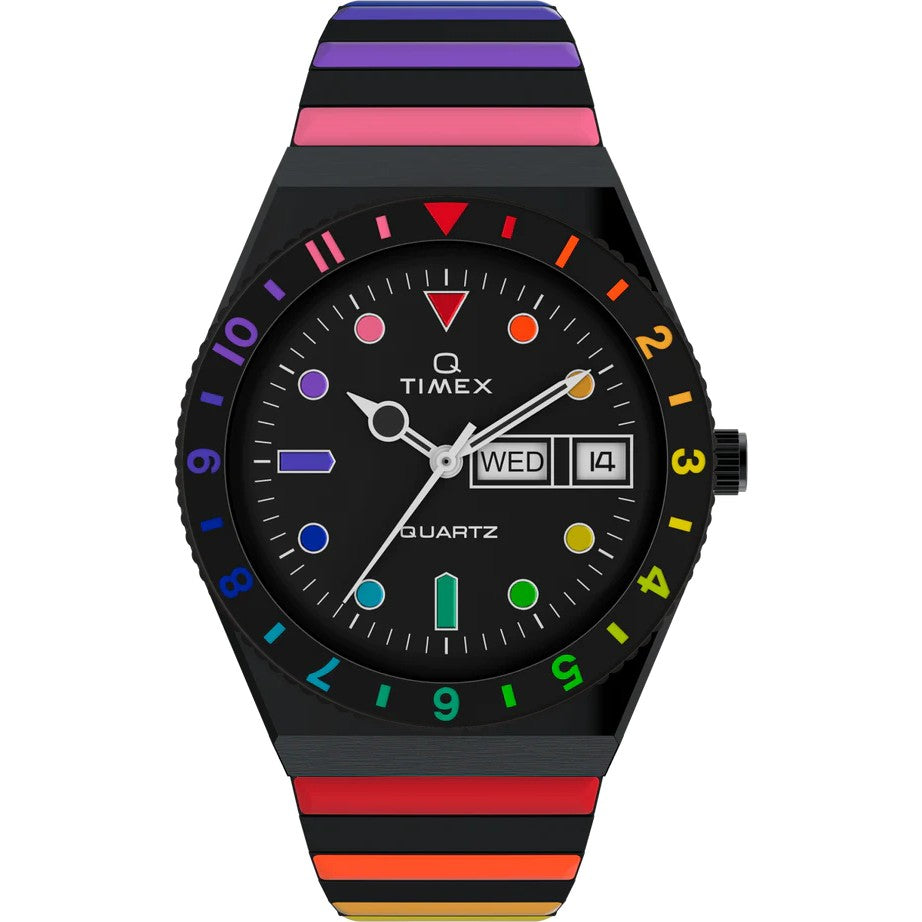 TIMEX Q Rainbow 36mm