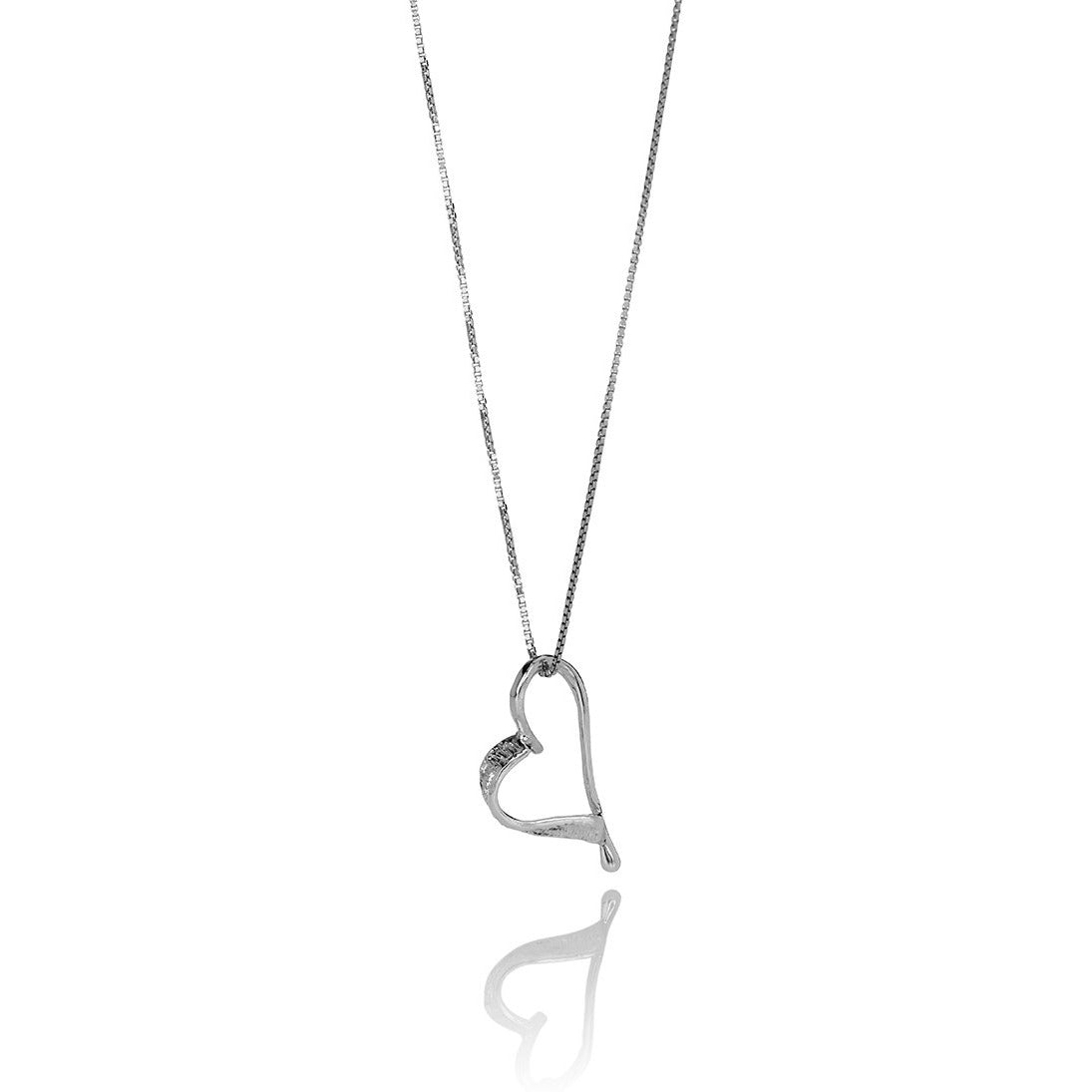 SIGN Hjarta silfurhálsmen