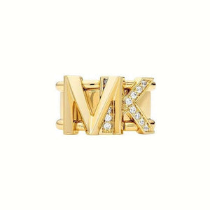 MICHAEL KORS Premium gylltur hringur með zirkonia MKJ7836