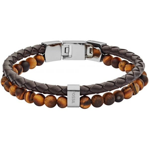 FOSSIL Townsman herraarmband með Tiger Eye