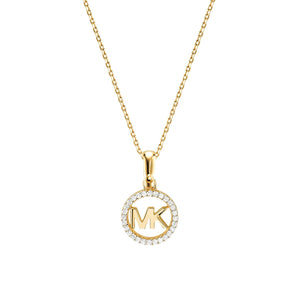 MICHAEL KORS Premium gyllt hálsmen með zirkonia MKC1108