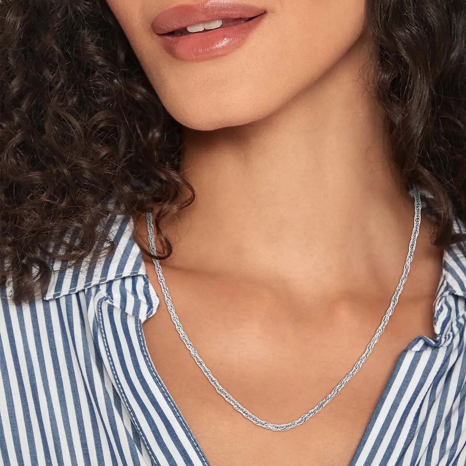 TOMMY HILFIGER Links hálskeðja