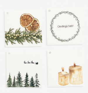 Christmas Gift Tags 12 per Pack