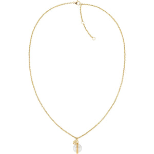TOMMY HILFIGER Pearl gyllt hálsmen með ferskvatnsperlu 2780762