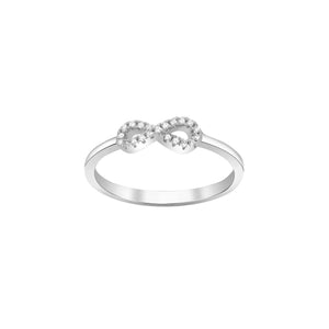 JOANLI Agna silfurhringur með zirkonia ●760950