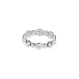 JOANLI Nynne silver ring with zirconia ●130950