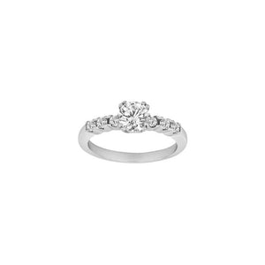 JOANLI Ellen Silver Ring with Zirconia ●310950