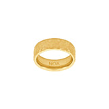 SON Hamraður gylltur herrahringur ●400328