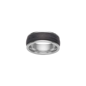 SON Carbon stál herrahringur ●400727