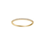 SIERSBØL Gullhringur 14kt með 0.05ct demöntum