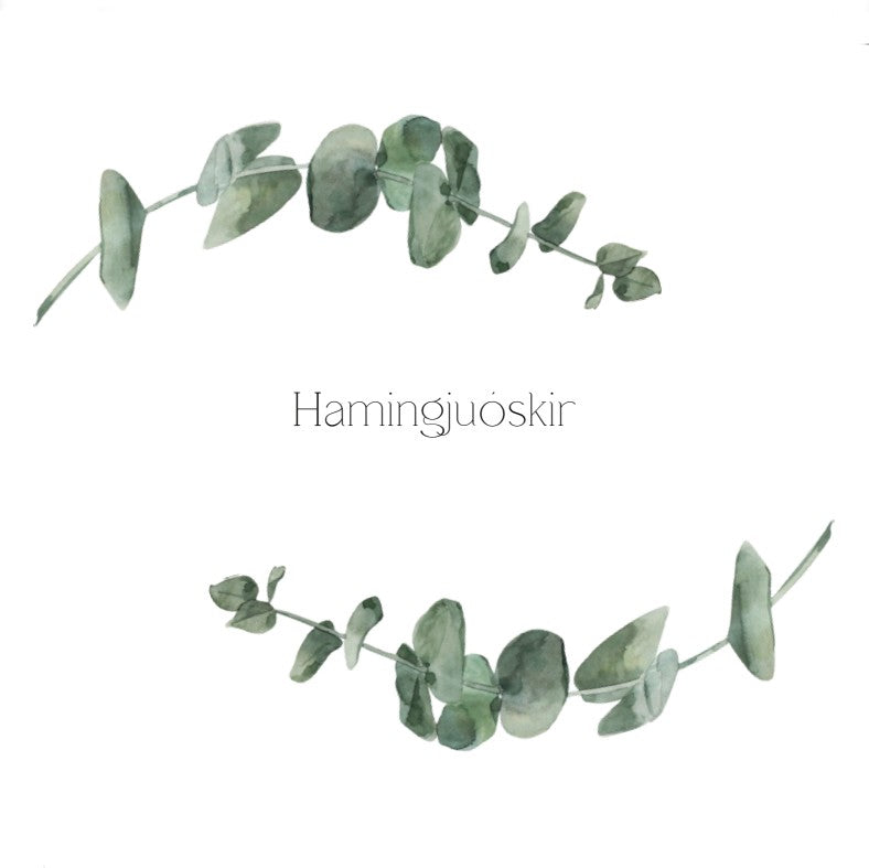 Gjafakort Hamingjuóskir