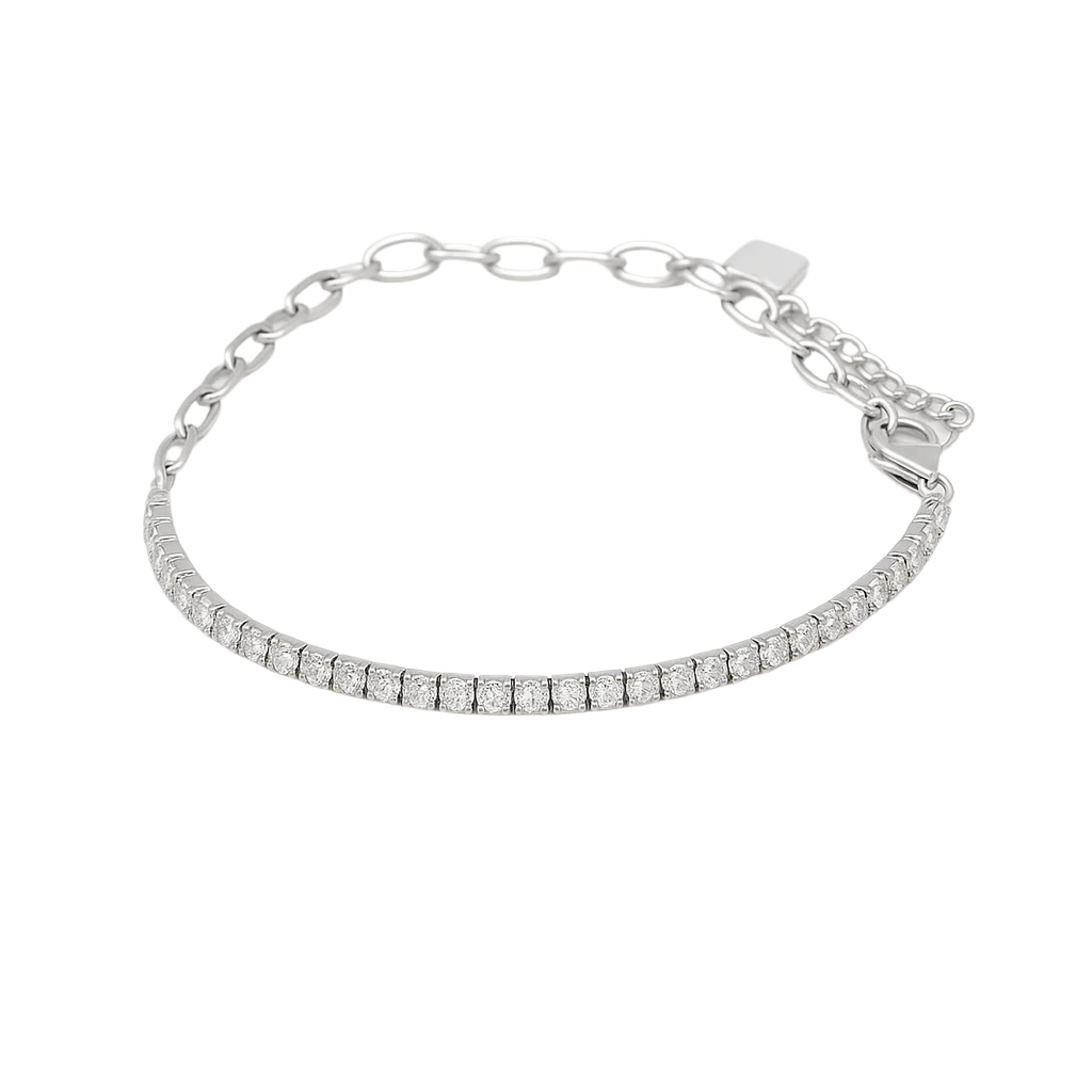 ASTORÍA Alessia silfurarmband með zirkonia