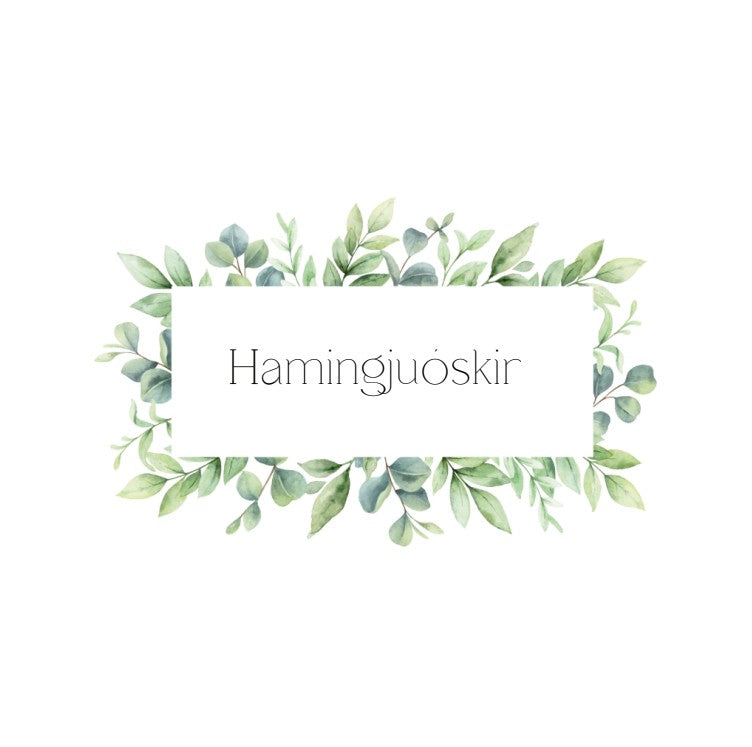 Gjafakort Hamingjuóskir
