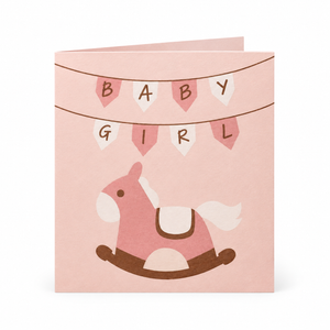 Tækifæriskort - Baby girl