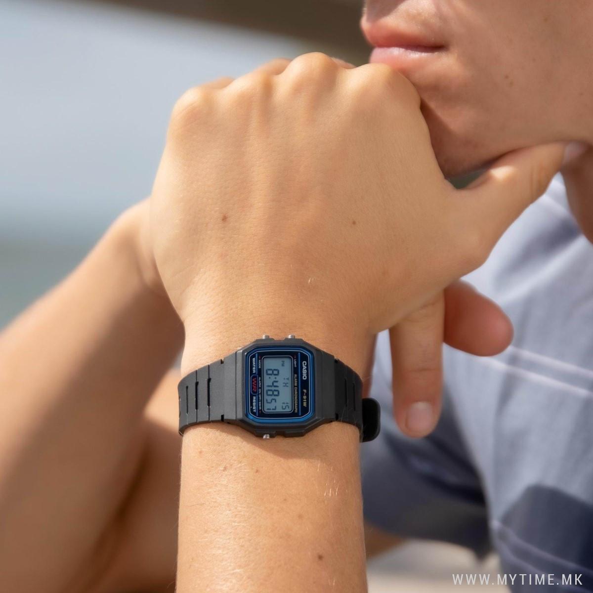 CASIO Timeless Collection F-91W-1YEG