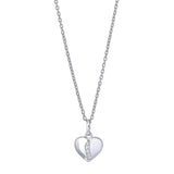 NORDAHL Heart silfurhálsmen með zirkonia ●240900