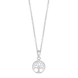 NORDAHL Tree Of Life silfurhálsmen með zirkonia ●050900