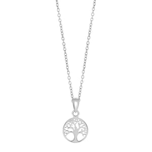 NORDAHL Tree Of Life silver necklace with zirconia ●050900