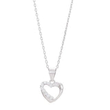 NORDAHL Heart silfurhálsmen með zirkonia ●870900