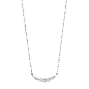JOANLI Linda silver necklace with zirconia ●060900