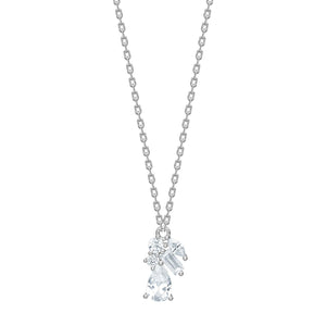 JOANLI Pia silver necklace with zirconia ●410900