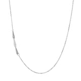 JOANLI Romy silfurhálsmen með zirkonia  ●470900