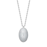 JOANLI Rebecca Large silfurhálsmen með zirkonia ●490900
