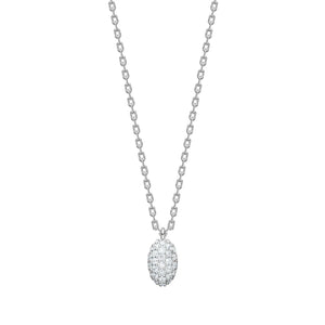 JOANLI Rebecca Small silver necklace with zirconia ●500900