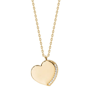 JOANLI Sara gold-plated silver necklace with zirconia ●525900