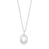 JOANLI Olga silver necklace with zirconia ●030900