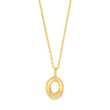 JOANLI Olga gold-plated silver necklace with zirconia ●035900