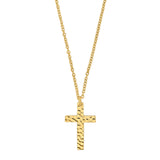 SON Hamraður gylltur herrakross ●322800