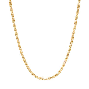SON Steel men's chain with gold plating ●432800