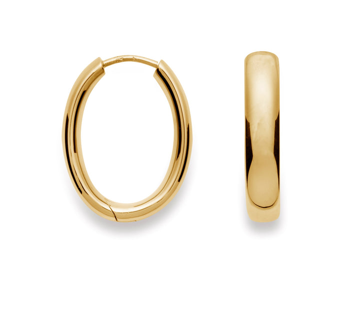 Silfureyrnalokkar með gyllingu